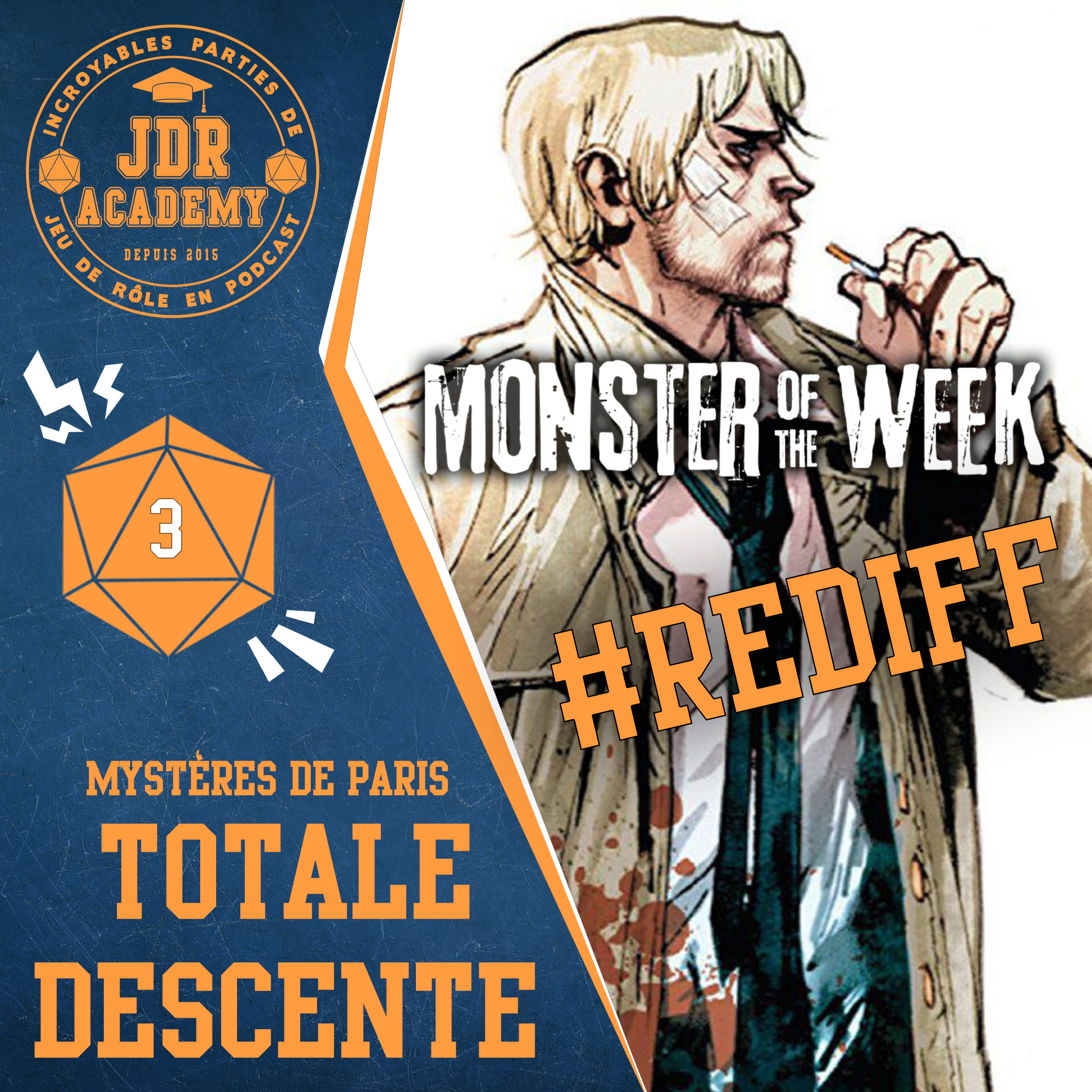 [REDIFF] MONSTER OF THE WEEK #03: TOTALE DESCENTE (mystères de Paris)