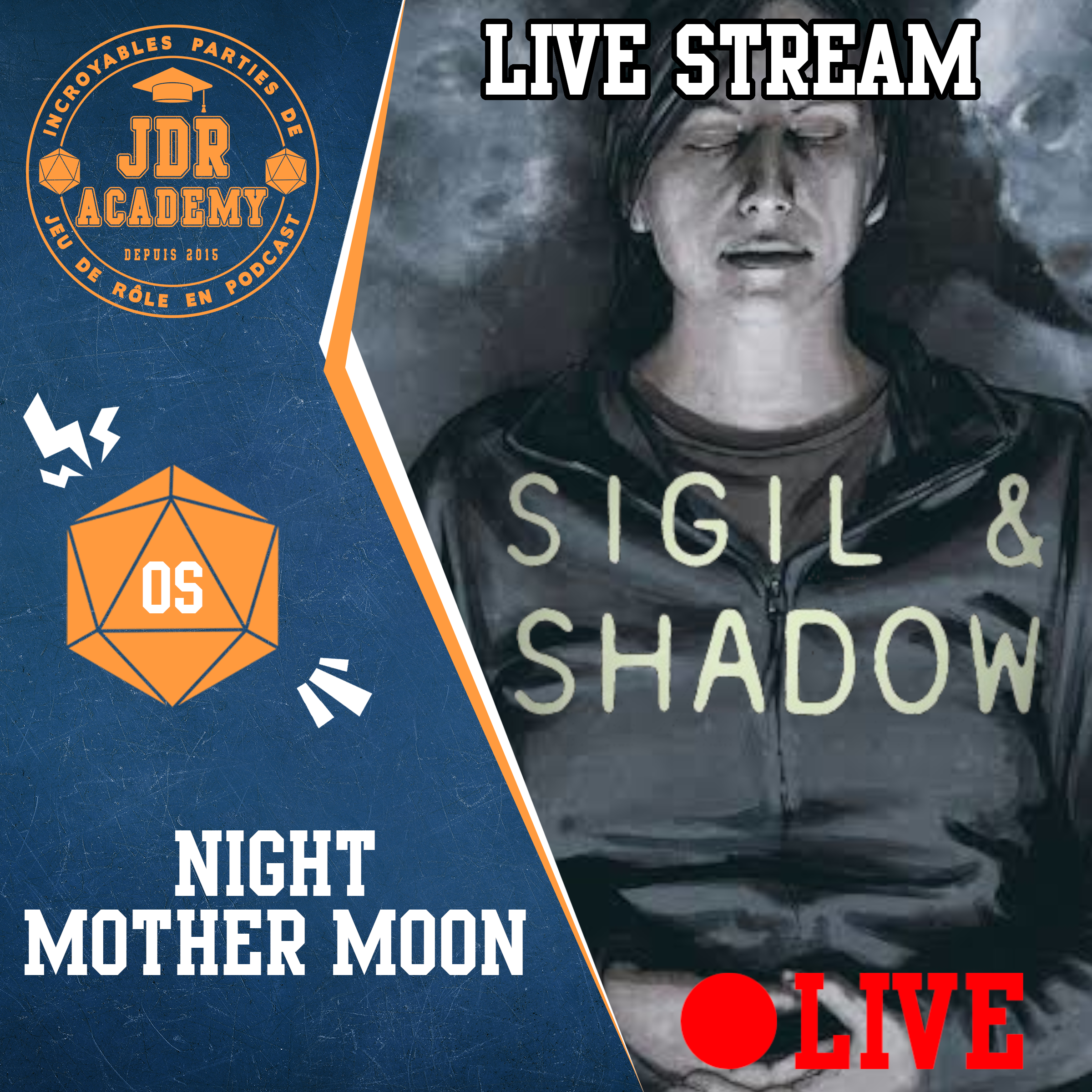 SIGIL & SHADOW – NIGHT&rsquo;S MOTHER MOON – LIVE STREAM