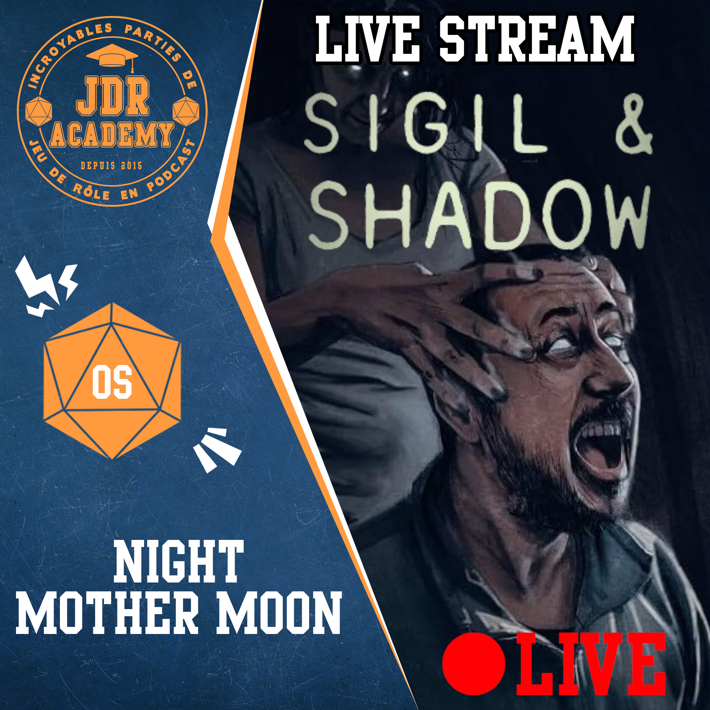 SIGIL & SHADOW – ŒIL POUR ŒIL – LIVE STREAM