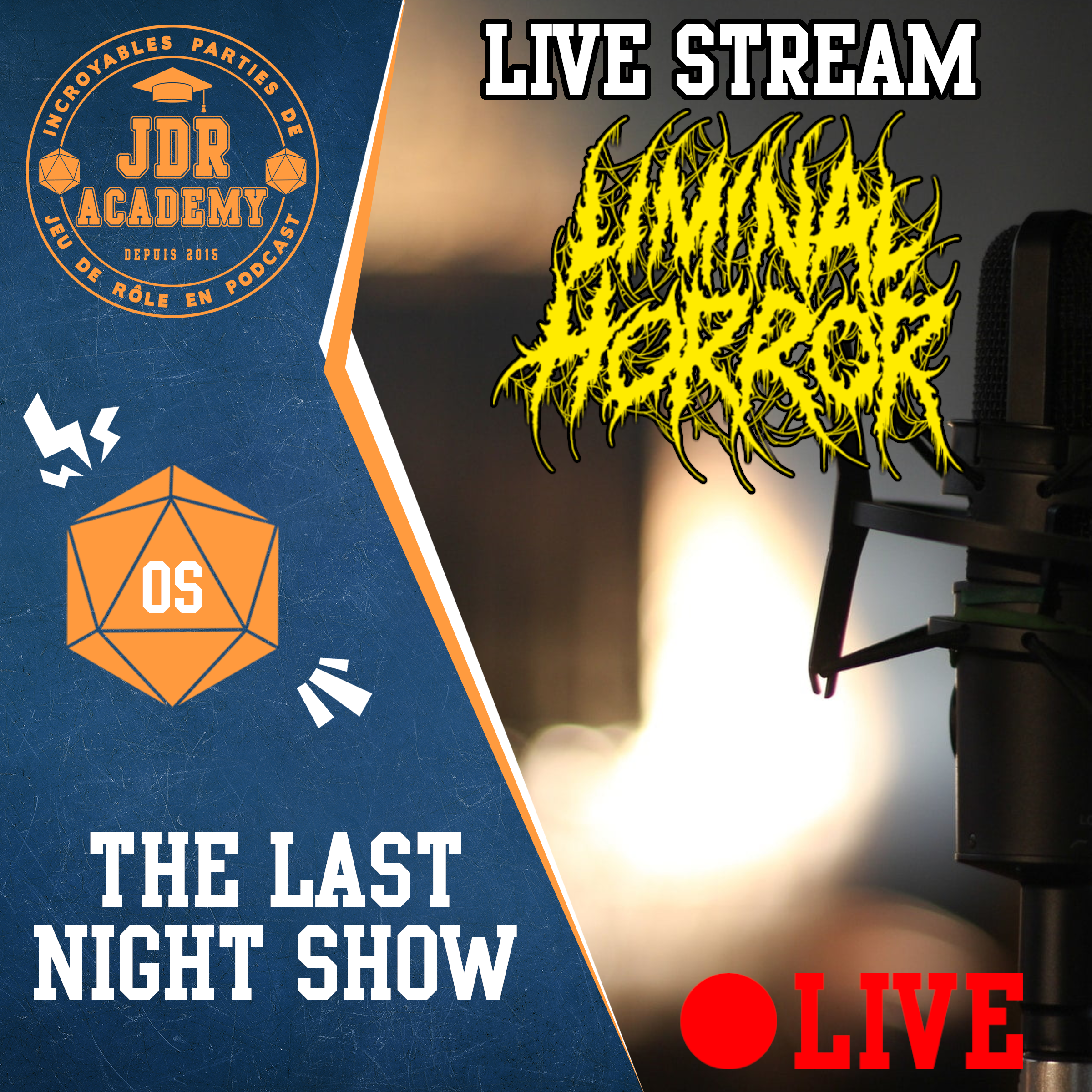 HORREUR LIMINALE – THE LAST NIGHT SHOW – LIVE STREAM